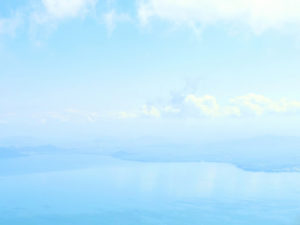 高所からの琵琶湖